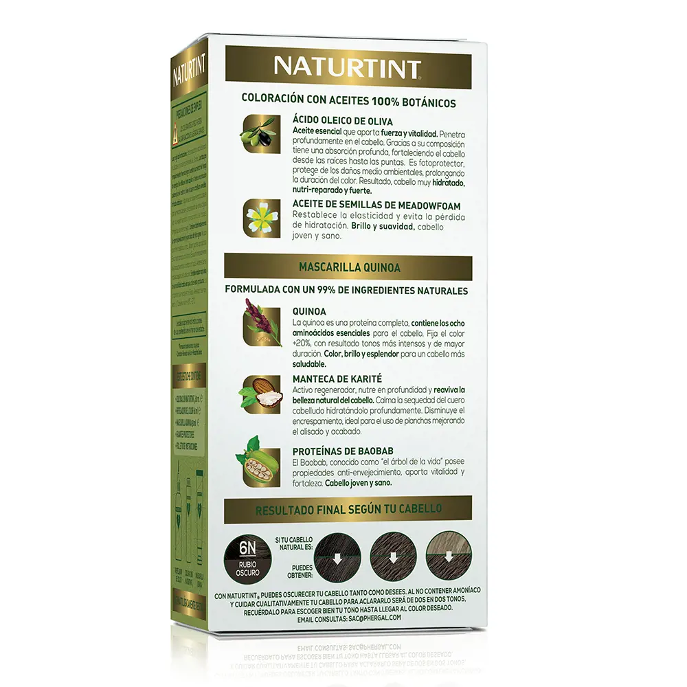 NATURTINT NATURTINT #6N dark blonde 170 ml NATURTINT NATURTINT #6N dark blonde 170 ml - Image 3
