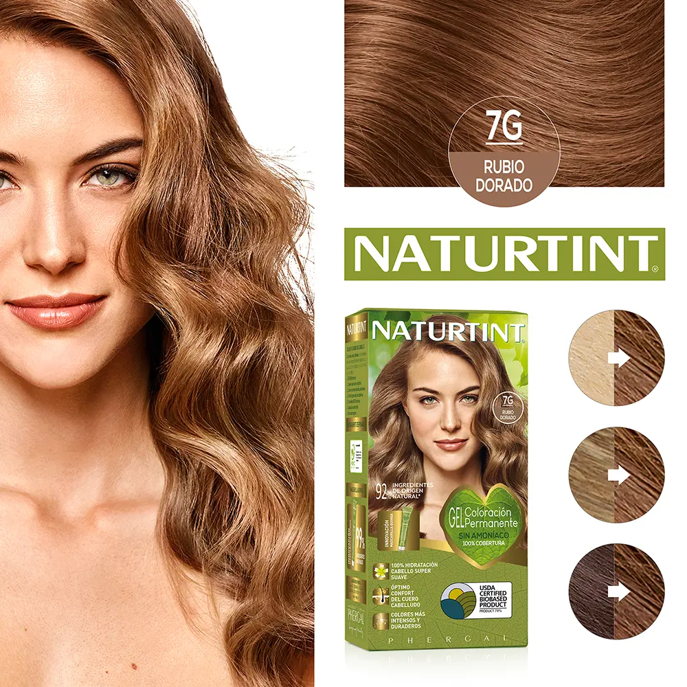 NATURINT NATURTINT #7G Goldblond 170 ml