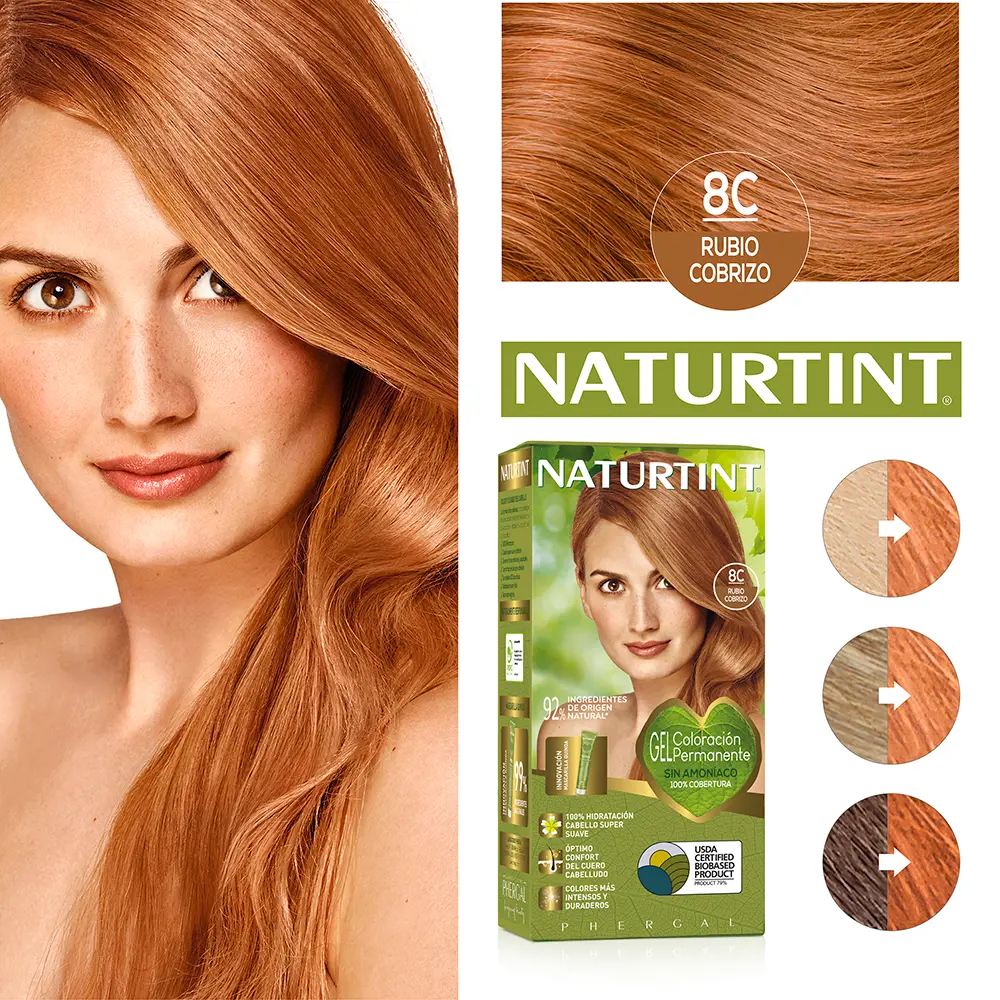NATURINT NATURTINT #8C Kupferblond 170 ml