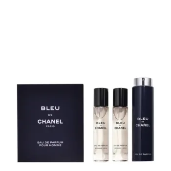 <span class="notranslate">CHANEL BLEU DE CHANEL</span> eau de parfum travel spray 3 x 20 ml for Men