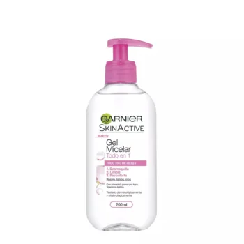 GARNIER SKINACTIVE GEL MICELAR todo en 1 200 ml