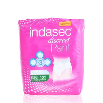 INDASEC PANT SUPER talla grande 10 u