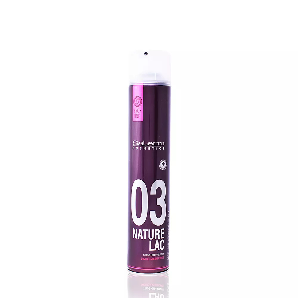 SALERM NATURE LAC strong hold hairspray 650 ml SALERM NATURE LAC strong hold hairspray 650 ml