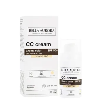 BELLA AURORA CC CREAM anti-spot SPF50+ #light tone BELLA AURORA CC CREAM anti-spot SPF50+ #light tone