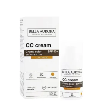 BELLA AURORA CC CREAM anti-spot SPF50+ #tono medio BELLA AURORA CC CREAM anti-spot SPF50+ #tono medio