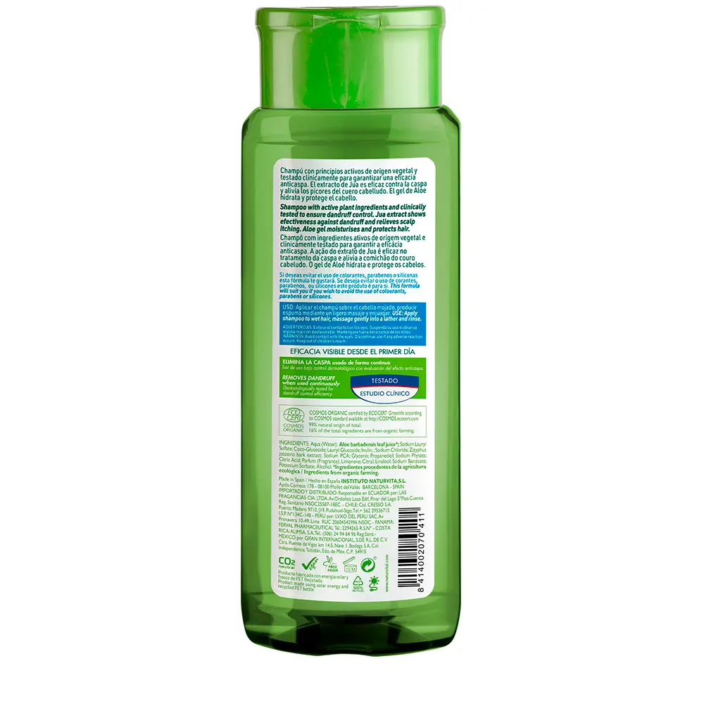 NATUR VITAL SHAMPOO BIO ECOCERT anti-dandruff 300 ml