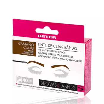 BETER BROW INSTANT dye eyebrows rápido #castańo claro