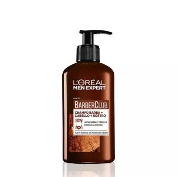 L'ORÉAL PARIS MEN EXPERT BARBER CLUB champoo barba-rostro-cabello 200 ml