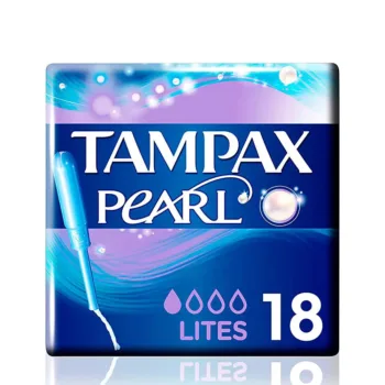 TAMPAX+ TAMPAX PEARL tampon lites 18 u