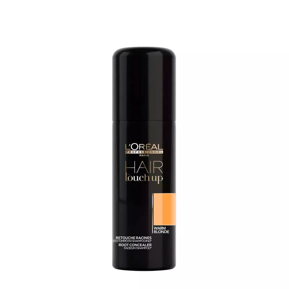 L'ORÉAL PROFESSIONNEL PARIS HAIR TOUCH UP root concealer #warm blonde 75 ml L'ORÉAL PROFESSIONNEL PARIS HAIR TOUCH UP root concealer #warm blonde 75 ml