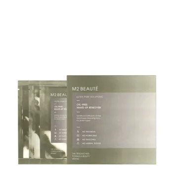 M2 BEAUTÉ OIL FREE eye make up remover sachets 80 gr