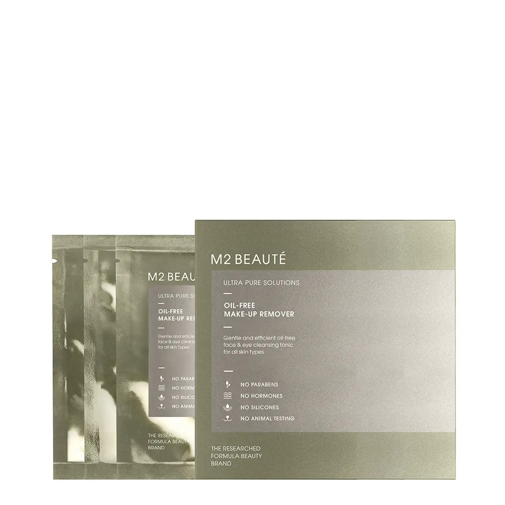 M2 BEAUTÉ OIL FREE eye make up remover sachets 80 gr M2 BEAUTÉ OIL FREE eye make up remover sachets 80 gr