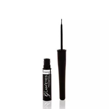 RIMMEL LONDON GLAM'EYES PROFESSIONAL liquid eye liner #001 -black