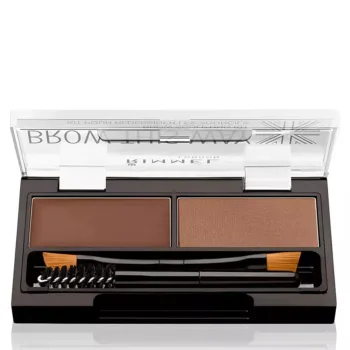 RIMMEL LONDON BROW THIS WAY kit per modellare le sopracciglia #002 -marrone chiaro