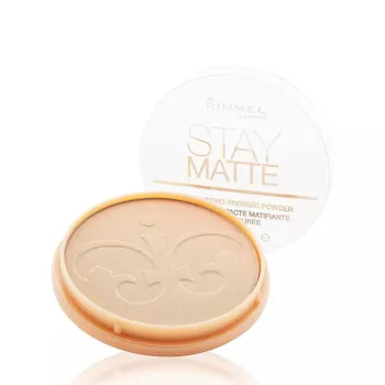 RIMMEL LONDON STAY MATTE polvere pressata #006-beige caldo