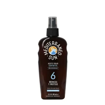 MEDITERRANEO SUN COCONUT suntan oil dark tanning SPF6 200 ml