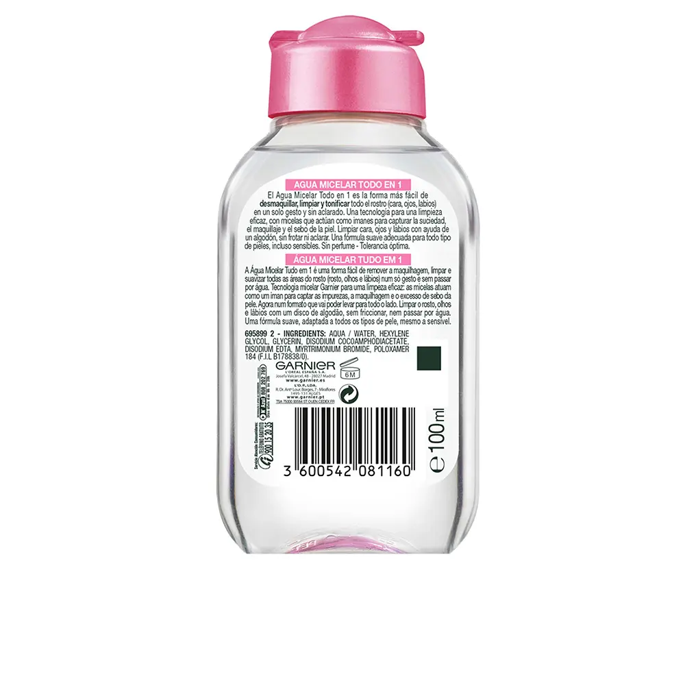 GARNIER SKINACTIVE Acqua Micellare Tutto in 1 125 ml