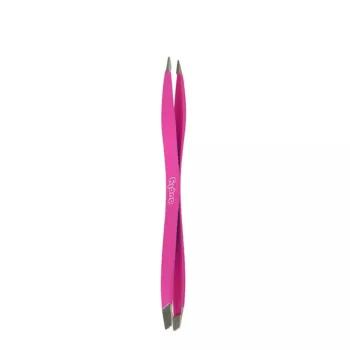 BETER DUPLY pinza depilar de doble punta fina/oblicua #fucsia 1 u