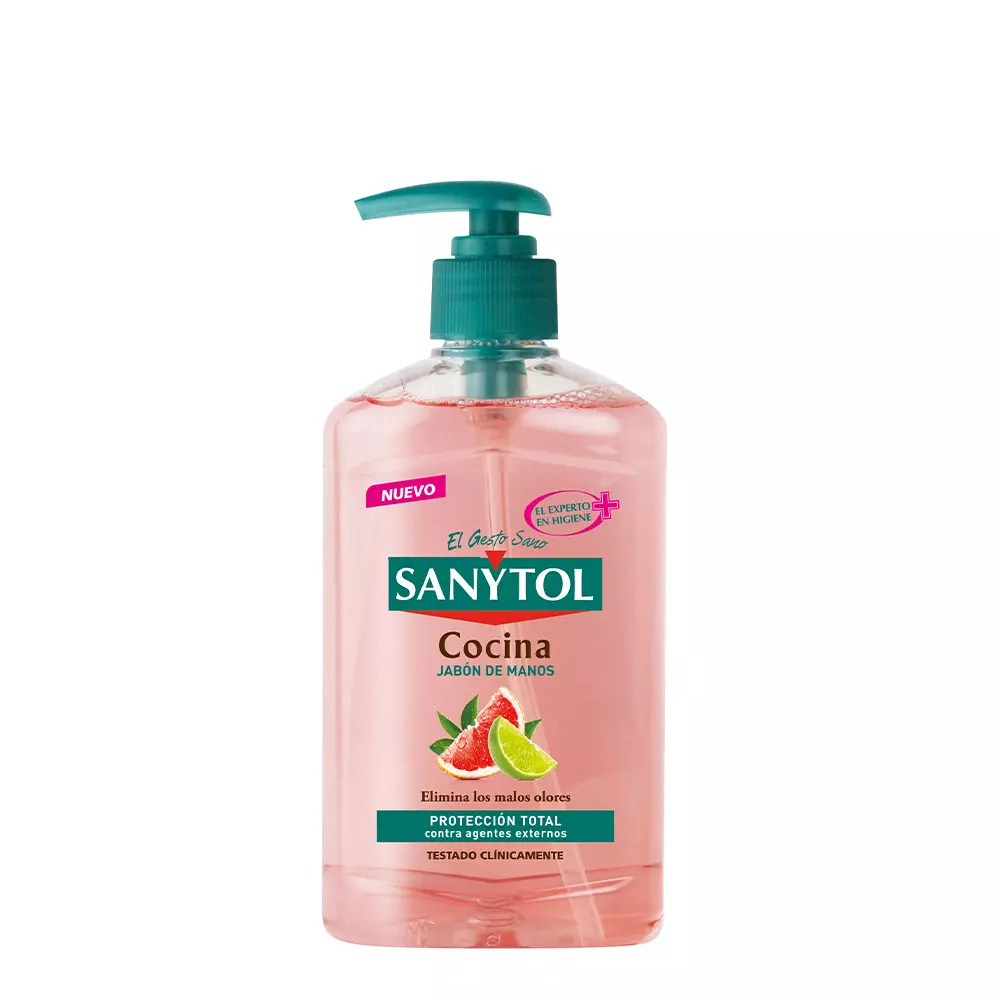 SANYTOL SANYTOL SOAP DE MANOS antibacteriano cocina 250 ml SANYTOL SANYTOL SOAP DE MANOS antibacteriano cocina 250 ml