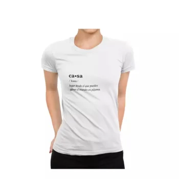 PANDEMIA DE VALORES CASA camiseta #talla-L