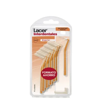 LACER INTERDENTALES ANGULAR extrafino gentle #surtido 10 u