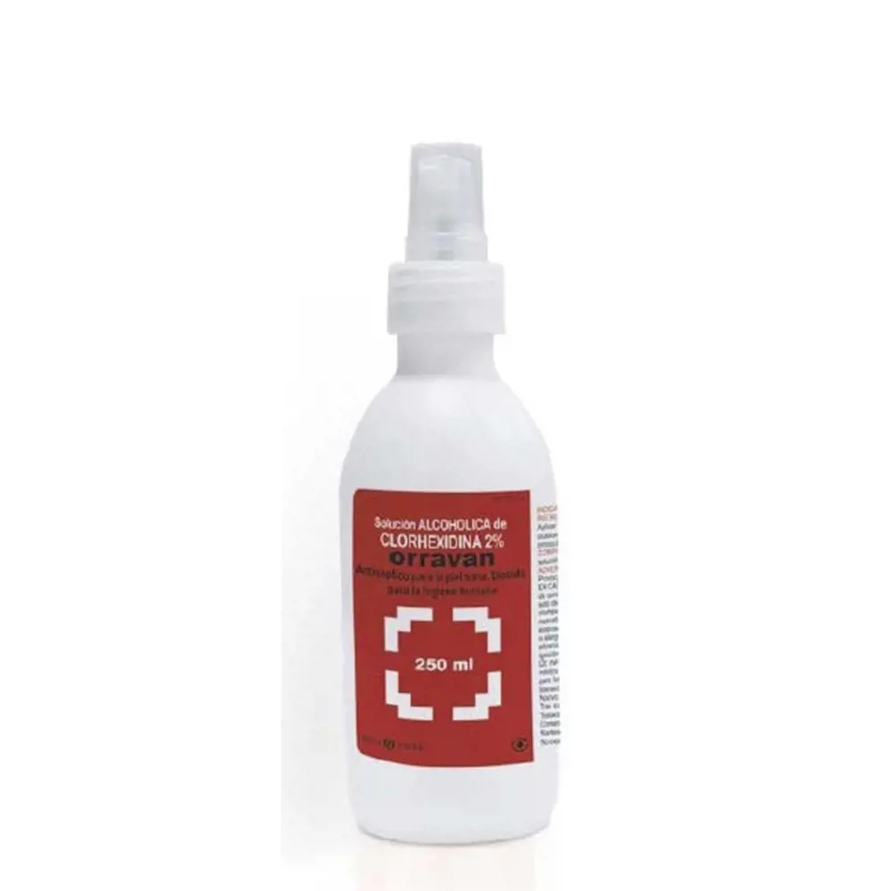 ORRAVAN CLORHEXIDINA 2% spray 250 ml ORRAVAN CLORHEXIDINA 2% spray 250 ml