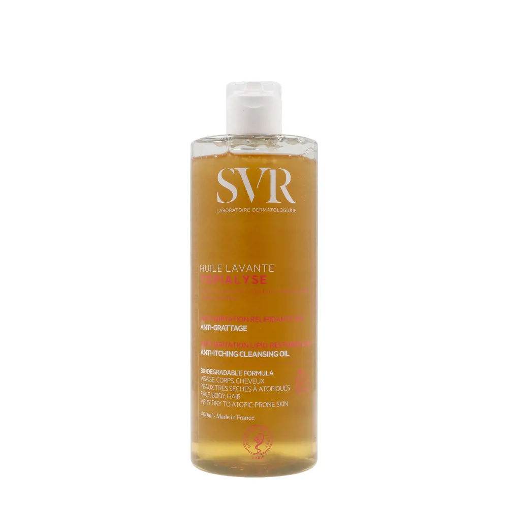 SVR LABORATOIRE DERMATOLOGIQUE TOPIALYSE huile micellaire 400 ml SVR LABORATOIRE DERMATOLOGIQUE TOPIALYSE huile micellaire 400 ml