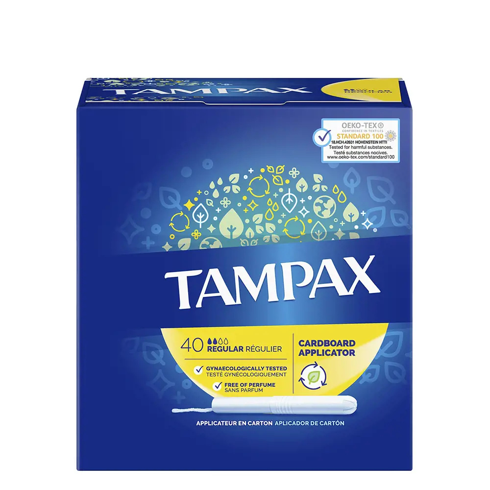 TAMPAX TAMPAX REGULAR buffer 40 u TAMPAX TAMPAX REGULAR buffer 40 u