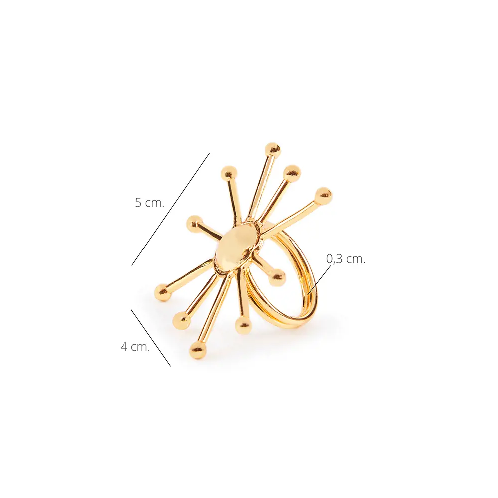 SHABAMA SUN ring #bright gold 1 u SHABAMA SUN ring #bright gold 1 u - Image 2