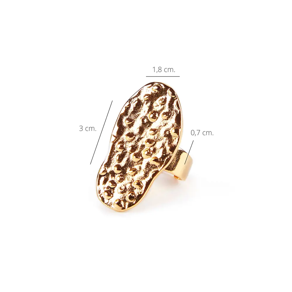 SHABAMA TRIBECA ring #bright gold 1 u SHABAMA TRIBECA ring #bright gold 1 u - Image 2