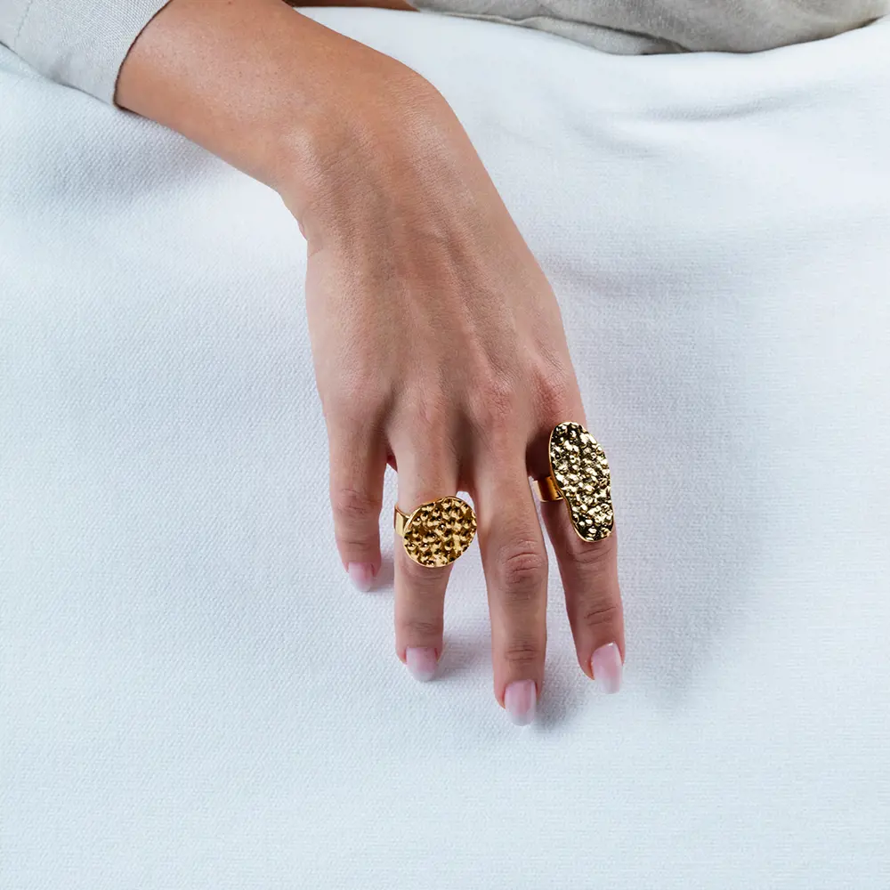SHABAMA TRIBECA ring #bright gold 1 u SHABAMA TRIBECA ring #bright gold 1 u - Image 3