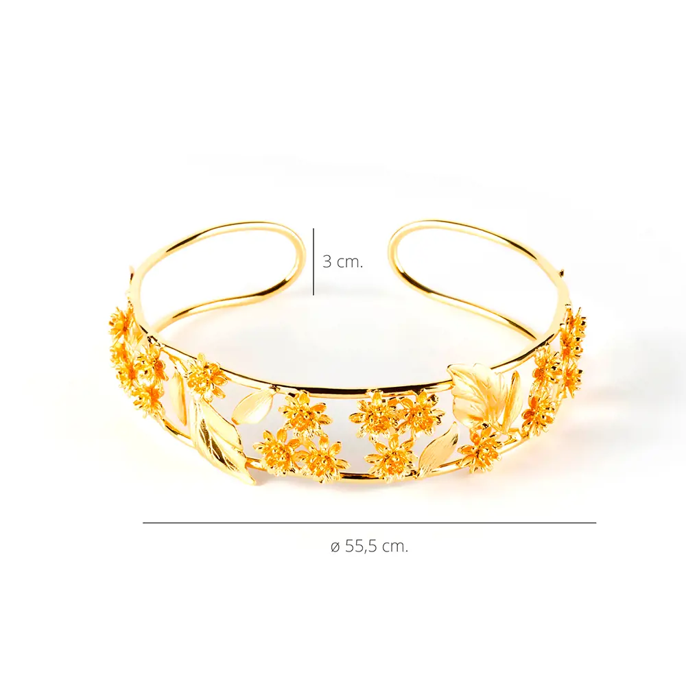 SHABAMA LUXOR choker #shiny gold 1 u