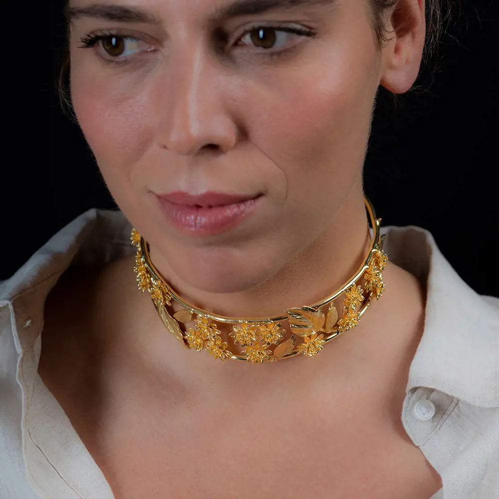 SHABAMA LUXOR choker #shiny gold 1 u SHABAMA LUXOR choker #shiny gold 1 u - Image 3