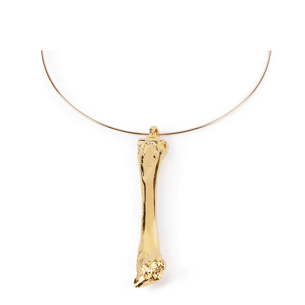 SHABAMA BEEN rigid necklace #shiny gold 1 u SHABAMA BEEN rigid necklace #shiny gold 1 u