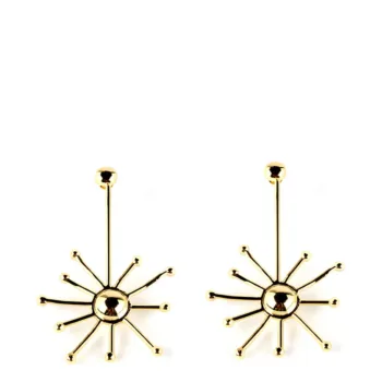 SHABAMA SUN earrings #shiny gold 1 u