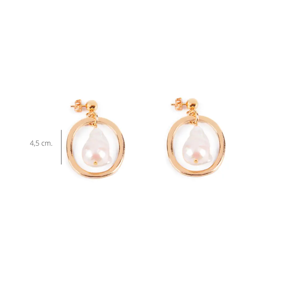 SHABAMA BALBOA earrings #shiny gold 1 u SHABAMA BALBOA earrings #shiny gold 1 u - Image 2