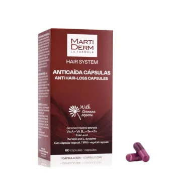 MARTIDERM HAIR SYSTEM anti-hair loss capsules 60 units MARTIDERM HAIR SYSTEM anti-hair loss capsules 60 units