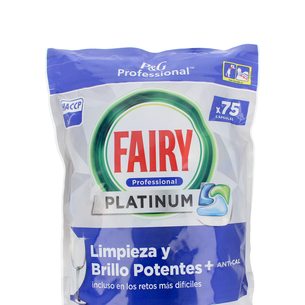 FAIRY FAIRY PROFESSIONAL PLATINUM dishwasher 75 capsules FAIRY FAIRY PROFESSIONAL PLATINUM dishwasher 75 capsules