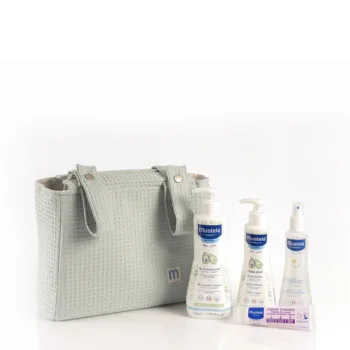 MUSTELA Mintfarbenes Trolley-Taschen-Set, 5-teilig MUSTELA Mintfarbenes Trolley-Taschen-Set, 5-teilig