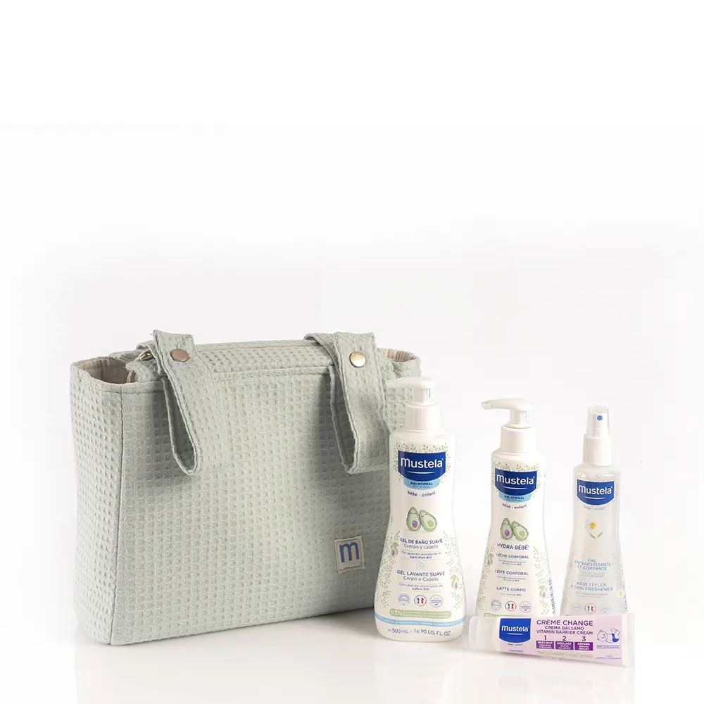 MUSTELA MINT TROLLEY BAG set 5 pcs MUSTELA MINT TROLLEY BAG set 5 pcs