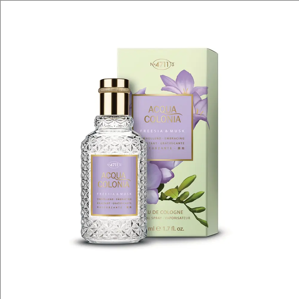 4711 ACQUA COLONIA FREESIA & MUSK Eau De Cologne 50 ml unisexe