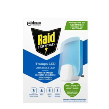 RAID LED Insect Trap Light without Insecticide Device + Refill