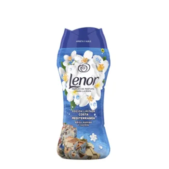 LENOR UNSTOPPABLES fabric softener pearls perfume #Mediterranean coast 270 gr