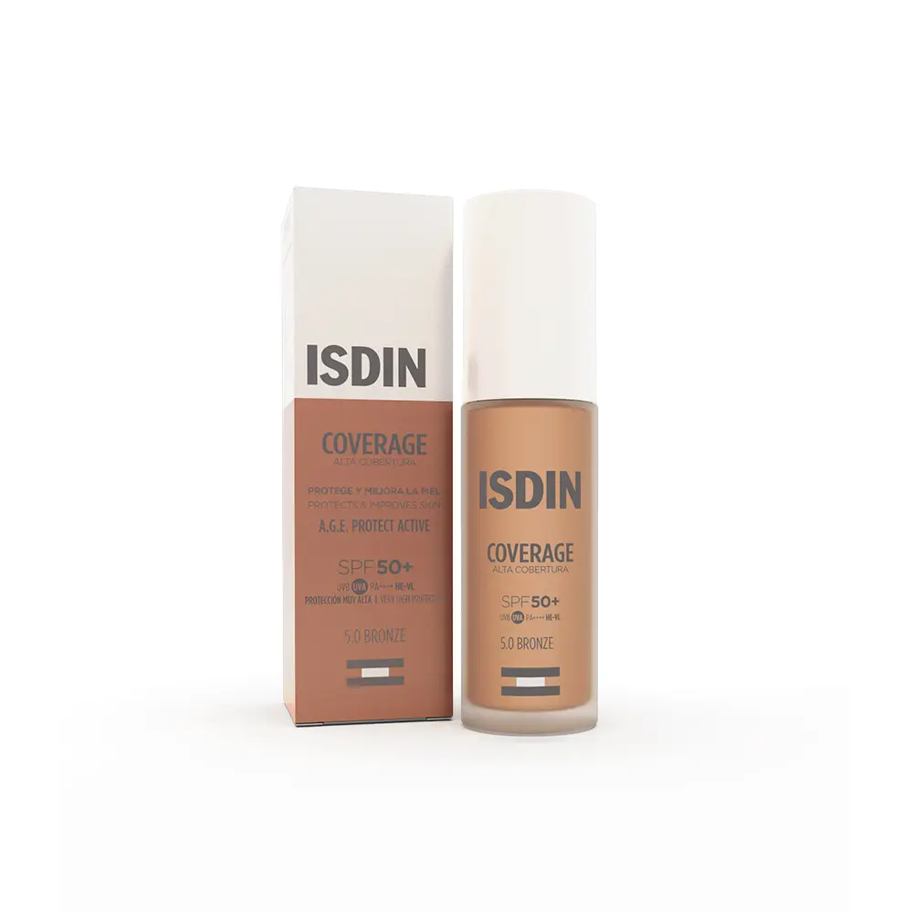 ISDIN COVERAGE high coverage SPF50+ #5.0-Bronze 30 gr