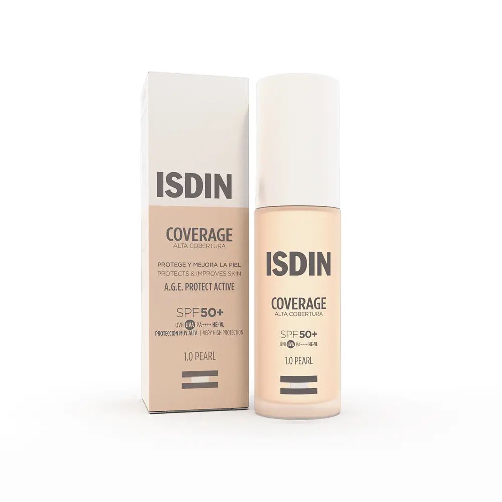 ISDIN COVERAGE high coverage SPF50+ #1.0-Pearl 30 gr