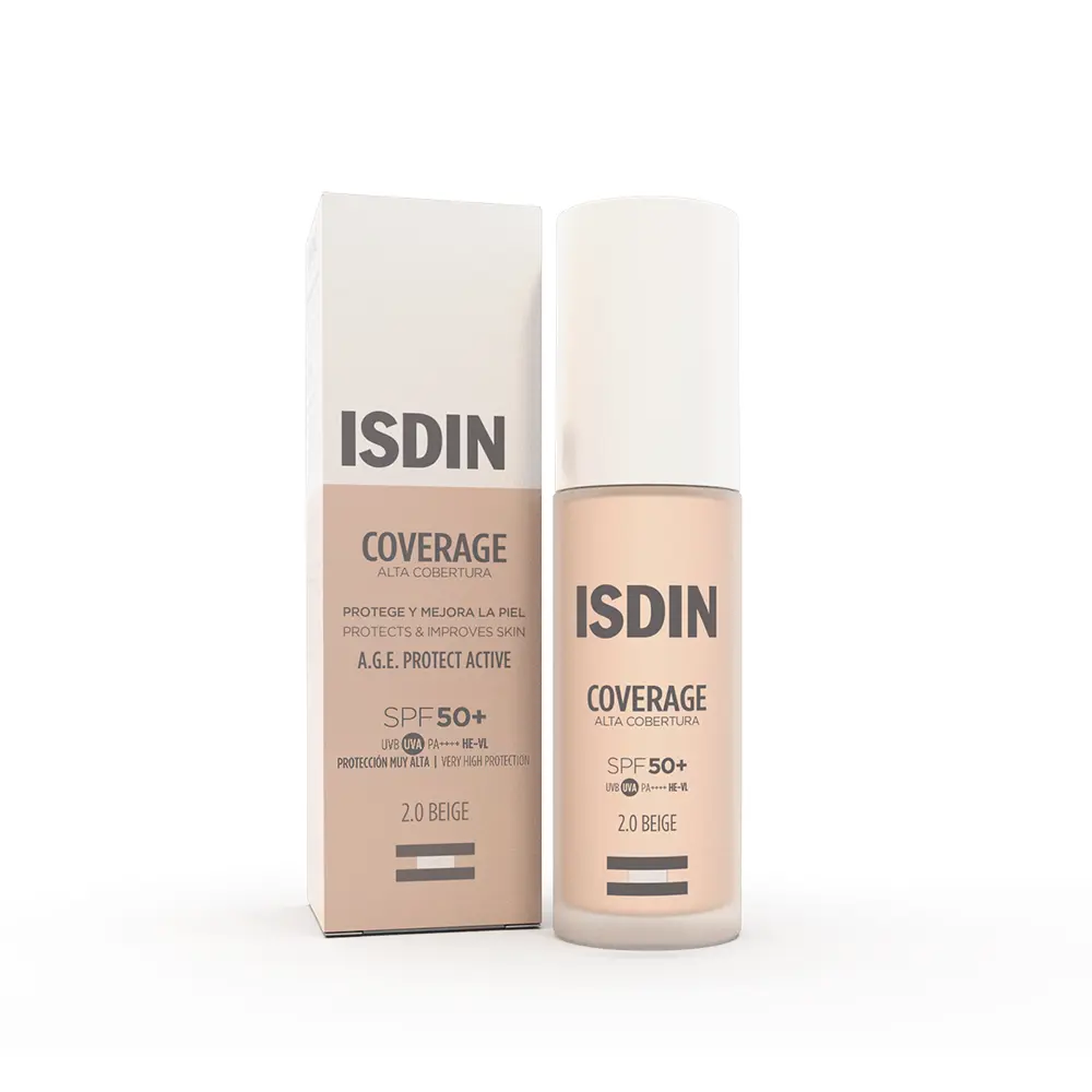 ISDIN COVERAGE high coverage SPF50+ #2.0-Beige 30 gr