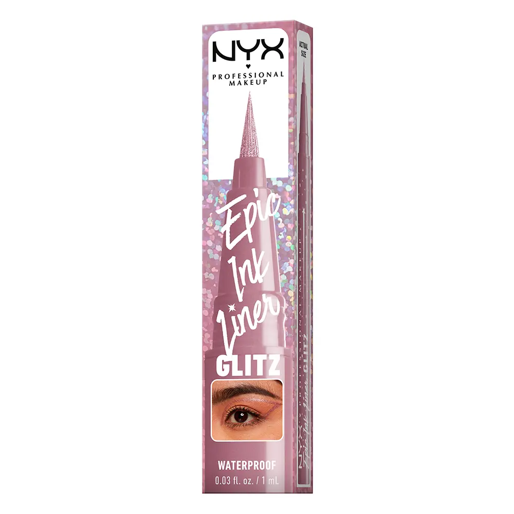 NYX PROFESSIONAL MAKE UP EPIC INK LINER GLITZ eyeliner waterproof #04-Shimmer Stitch 1 ml NYX PROFESSIONAL MAKE UP EPIC INK LINER GLITZ eyeliner waterproof #04-Shimmer Stitch 1 ml - Image 3