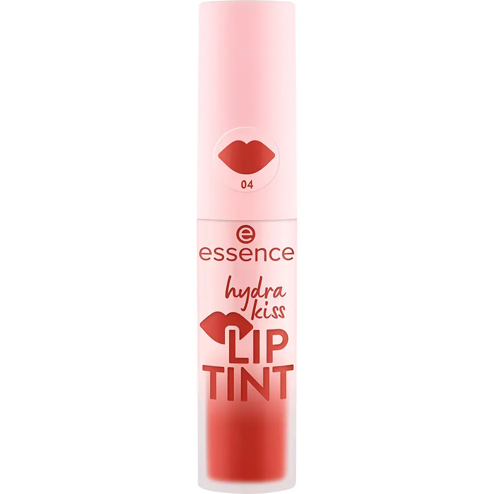 ESSENCE hydra kiss LIP TINT #04-Classy Red 4 ml