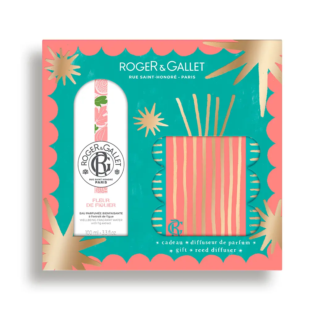 ROGER & GALLET FLEUR DE FIGUIER DUFTWASSER-WOHLBEFINDEN-SET, 2 Stück