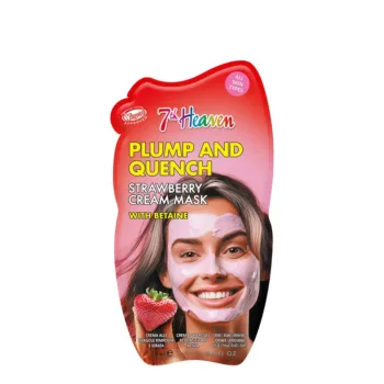 7TH HEAVEN PLUMP AND QUENCH strawberry cream mask 15 gr